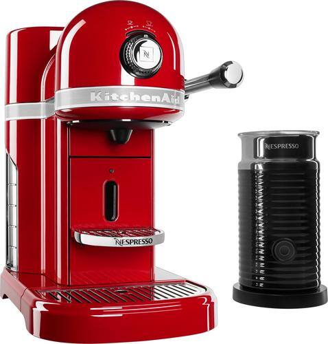 KitchenAid - KES0504ER Nespresso Espresso Maker/Coffee Maker/Milk Frother - Empire Red-Front_Standard 