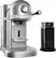 Front. KitchenAid - KES0504SR Nespresso Espresso Maker/Coffee Maker/Milk Frother - Sugar pearl silver.