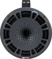 MB Quart - 8" 2-Way Marine Speaker with Composite Polypropylene Cones (Pair) - Black - Front_Zoom