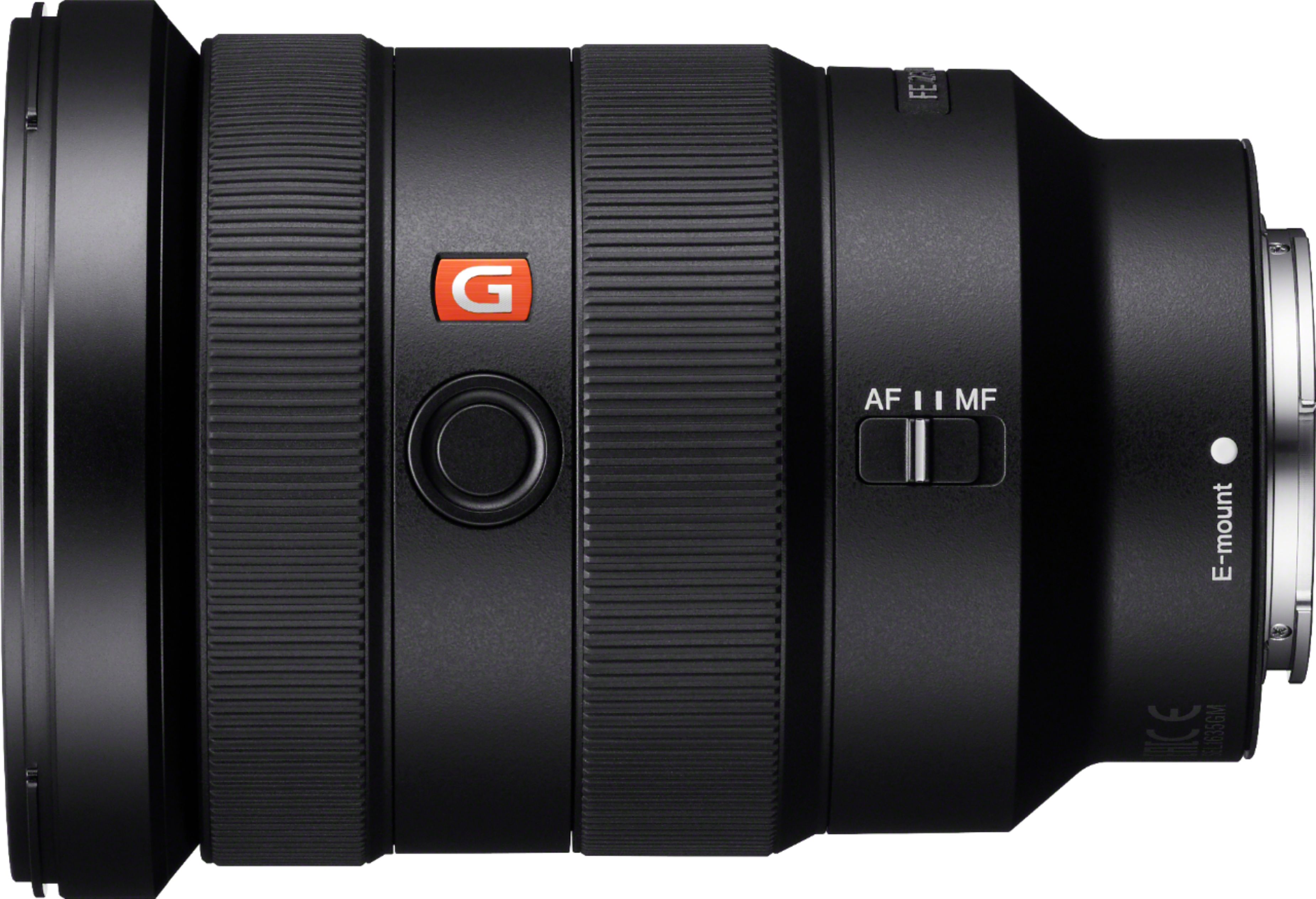 Angle View: Sony - G Master FE 16-35mm f/2.8 GM Wide Angle Zoom Lens for E-mount Cameras - Black