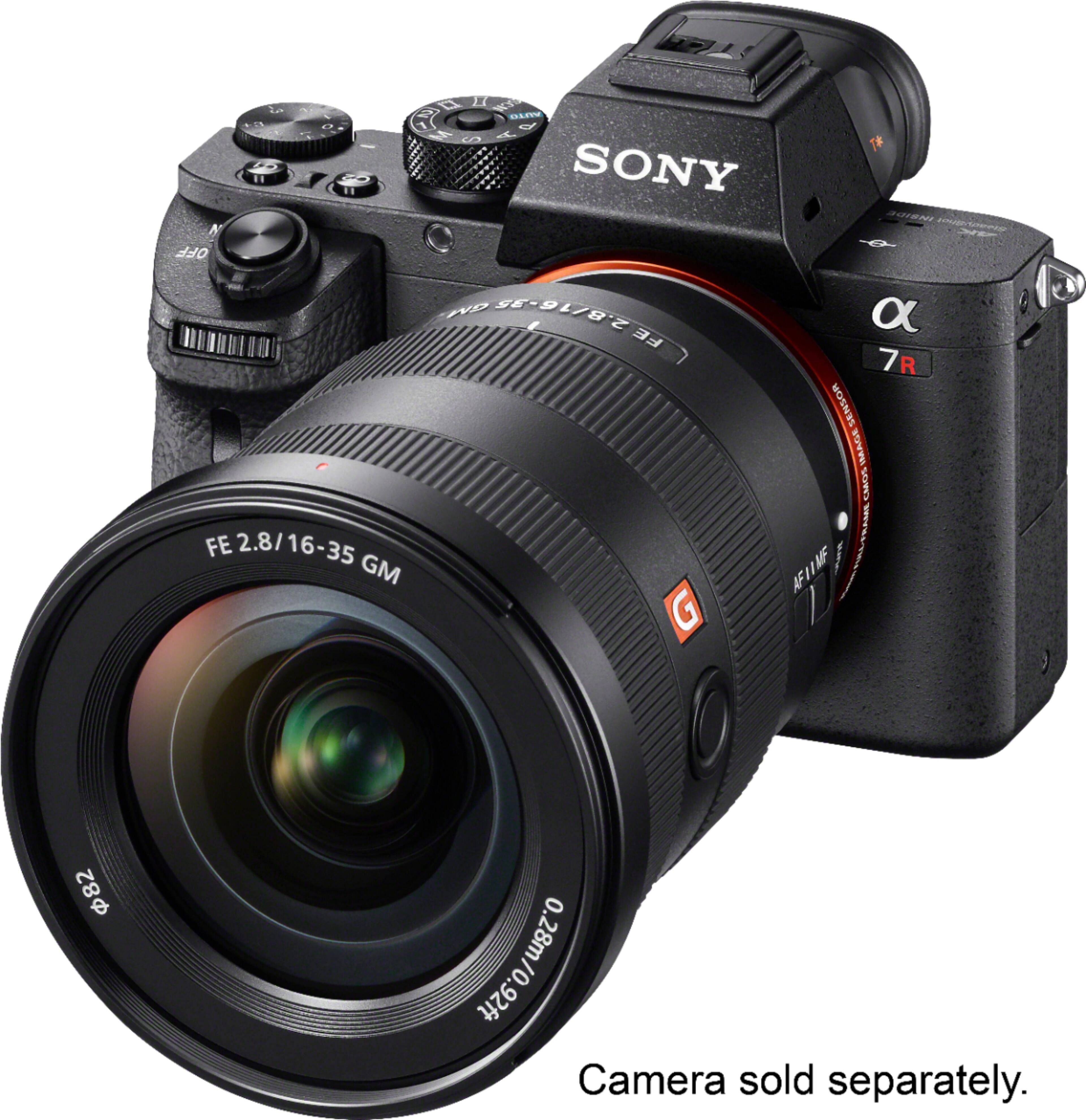 Alt View 11. Sony - G Master FE 16-35mm f/2.8 GM Wide Angle Zoom Lens for E-mount Cameras - Black.