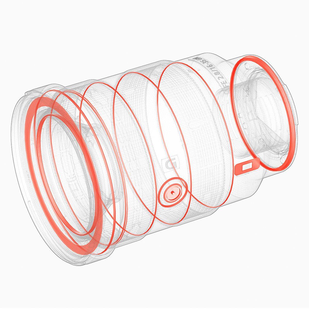 Alt View 17. Sony - G Master FE 16-35mm f/2.8 GM Wide Angle Zoom Lens for E-mount Cameras - Black.