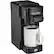 Angle. Proctor Silex - Proctor Silex Single-Serve Coffee Maker - BLACK.