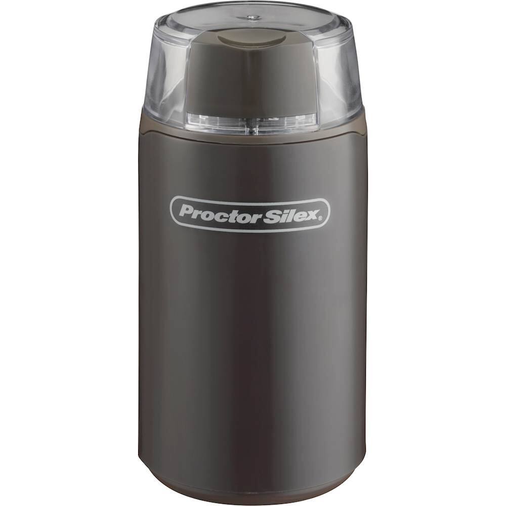 Front. Proctor Silex - Fresh Grind™ Coffee Grinder - Brown.