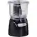 Front. Hamilton Beach - Stack & Press 3-Cup Food Chopper - Black.