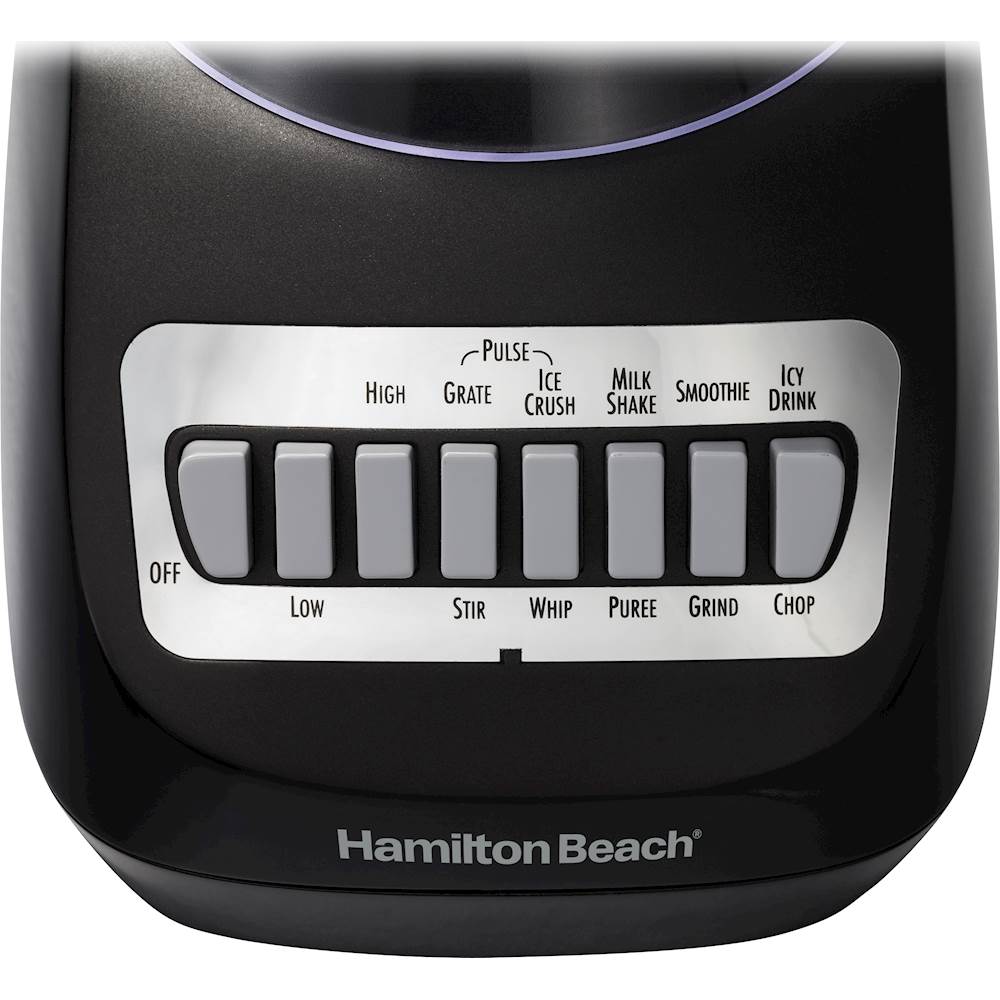Best Buy: Hamilton Beach 10-Speed Countertop Blender Black 50128