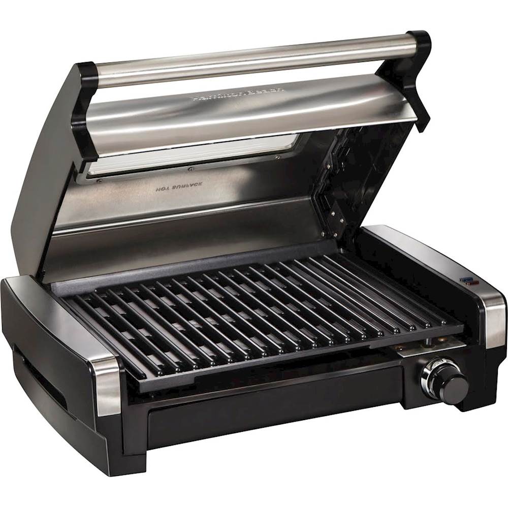 Best Buy: T-Fal OptiGrill Grill Stainless-Steel/Black GC702D53