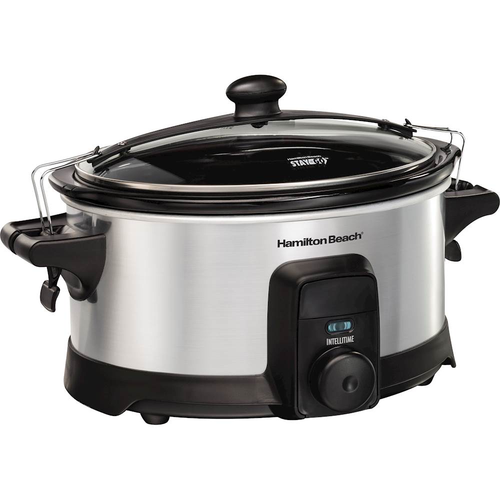 Hamilton Beach Stay or Go 6-Quart Slow Cooker black  - Best Buy