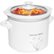 Angle Zoom. Proctor Silex - 1.5-Quart Slow Cooker - White.