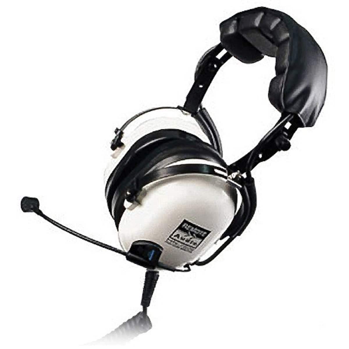 Remote Audio - HN-7506 Headphones with Dynamic Boom Mic and Coiled Cable