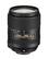 Front. Nikon - AF-S DX NIKKOR 18-300mm f/3.5-6.3G ED VR Telephoto Zoom Lens for Select DX-Format DSLR Cameras - Black.