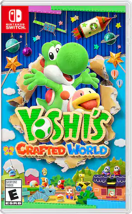 Front. Nintendo - Yoshi's Crafted World. - E (Everyone)
