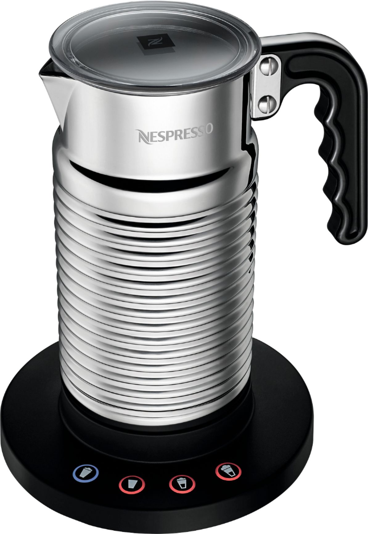Nespresso 3192-US Aeroccino Plus Milk Frother Heating Chrome for sale online