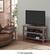 Alt View 12. Bell'O - TV Stand for Most Flat-Panel TVs up to 55" - Superior Pine.