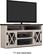 Alt View 13. Bell'O - Rustic Two Tone AV Stand for Most TVs up to 65" - White/Brown.