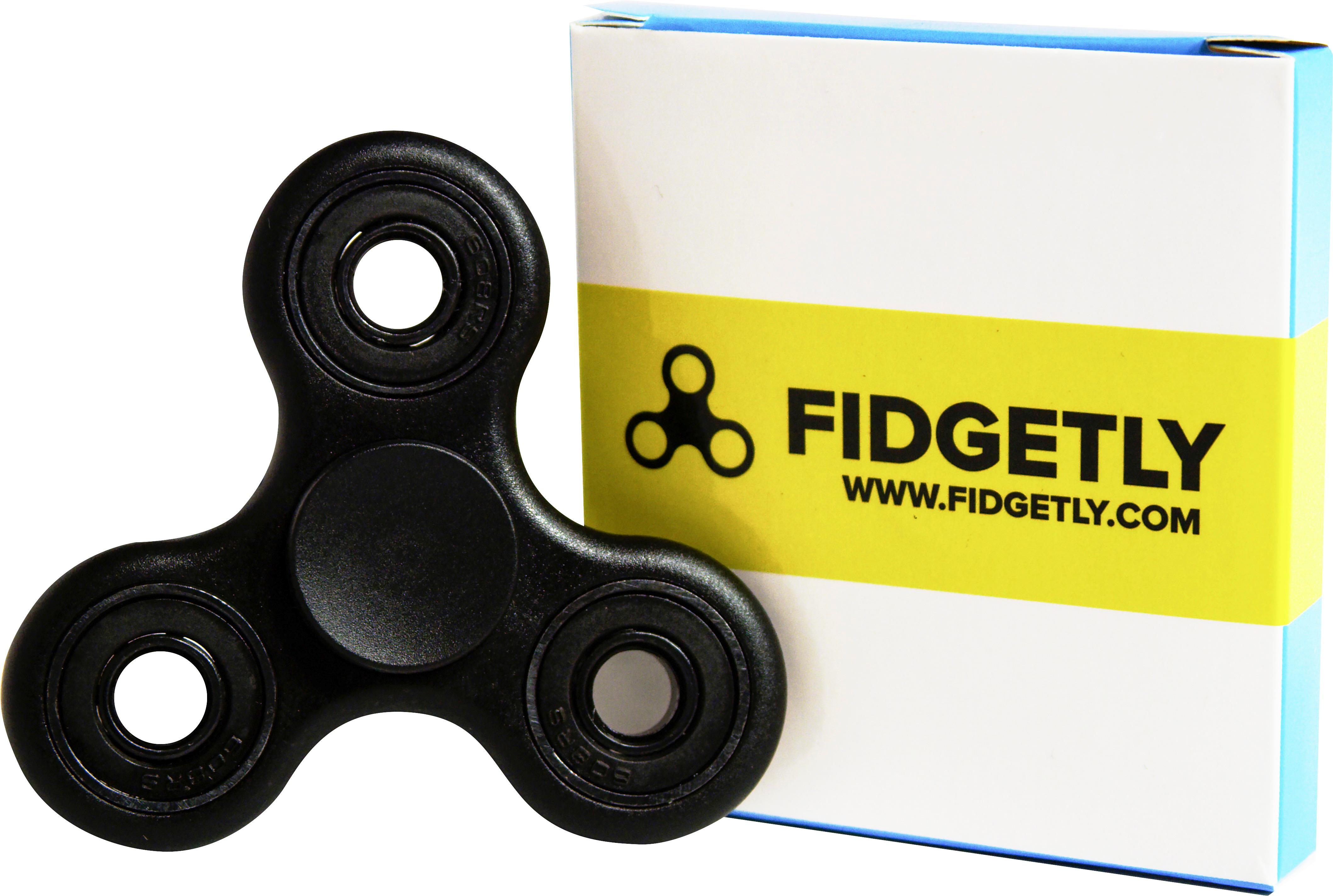 Best Buy: Fidgetly Fidget Spinner Toy Stress Reducer Yellow/Black 5016