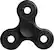 Front. Fidgetly - Fidget Spinner Toy Stress Reducer - Black/Black.