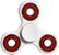 Front Zoom. Fidgetly - Fidget Spinner Toy Stress Reducer - White/Red.