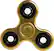 Front. Fidgetly - Fidget Spinner Toy Stress Reducer - Gold/Black.