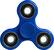 Front. Fidgetly - Fidget Spinner Toy Stress Reducer - Blue/Black.