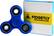 Left. Fidgetly - Fidget Spinner Toy Stress Reducer - Blue/Black.