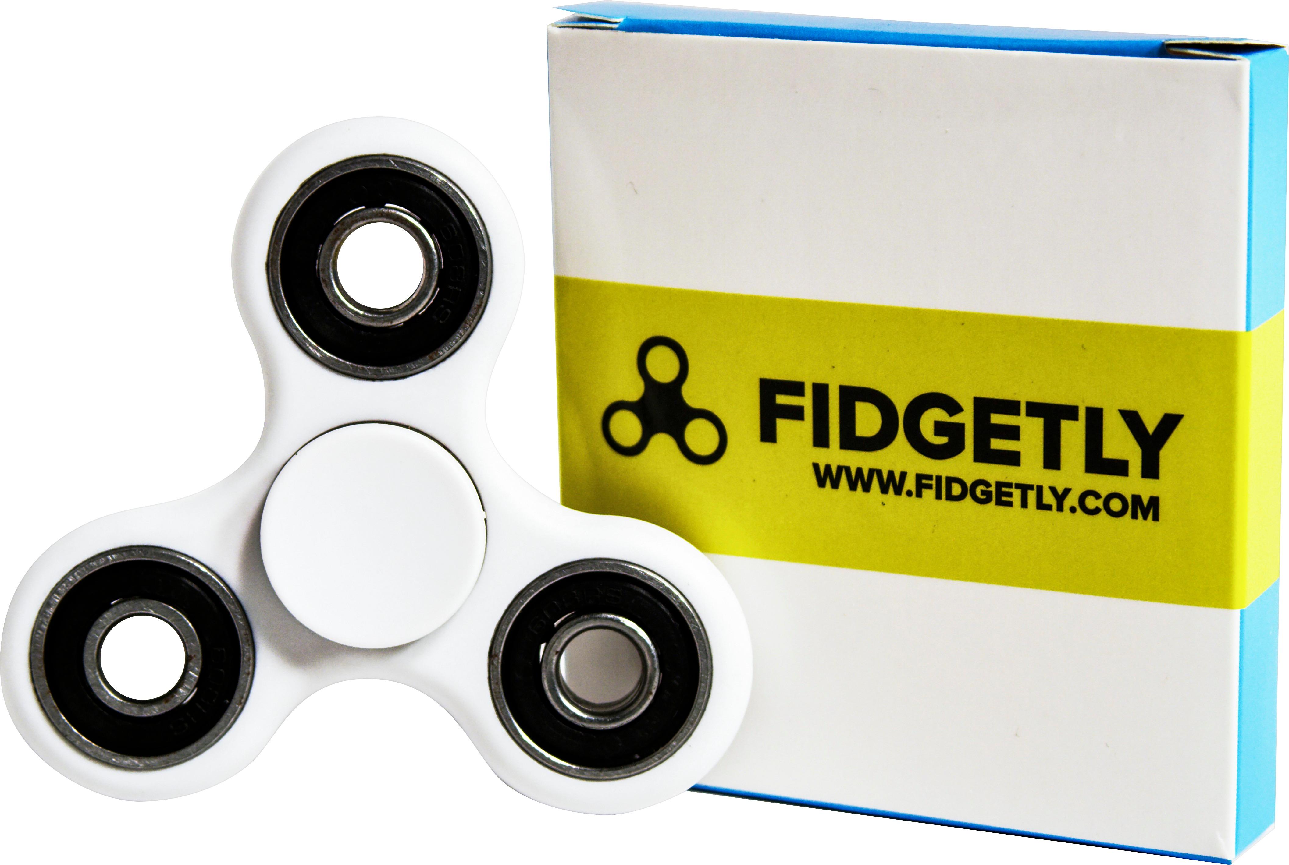 Fidget Spinner Classic anti-stress gadget black 7.5 x 7.5 cm - VMD  parfumerie - drogerie
