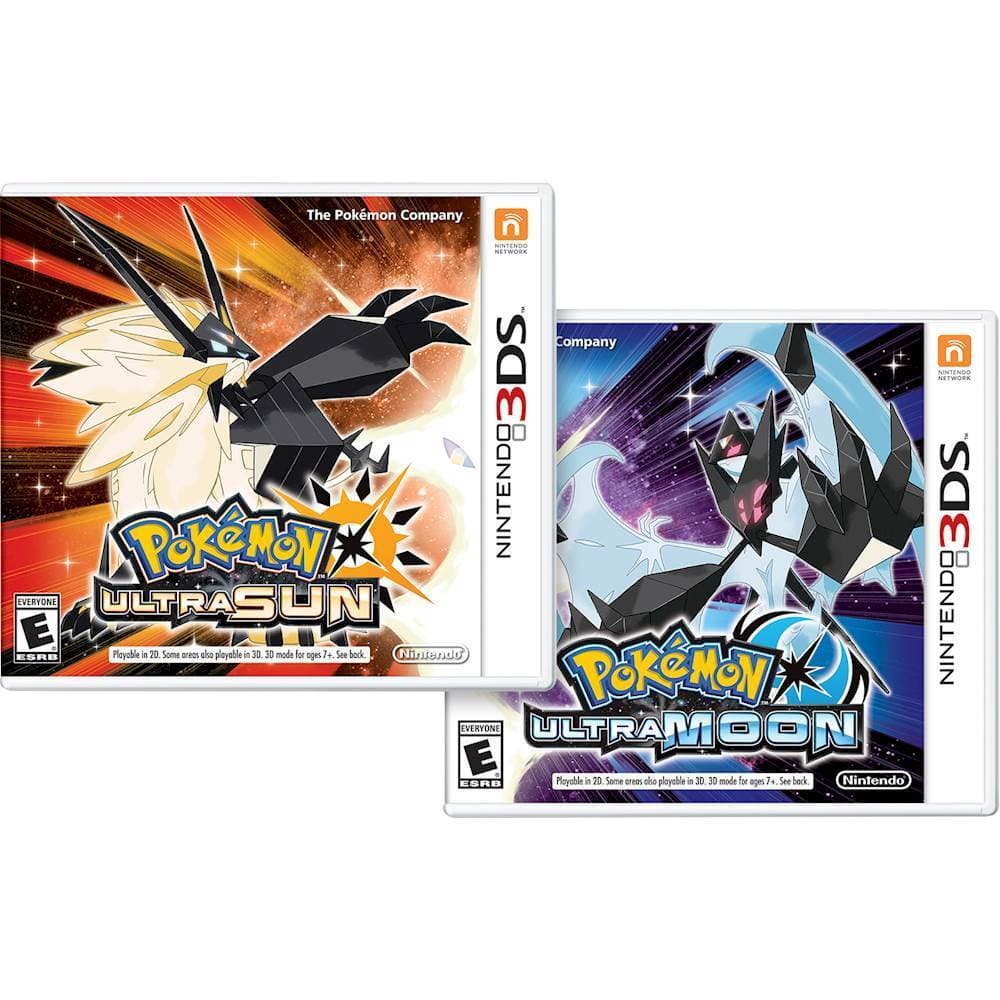 Pokémon Ultra Sun & Pokémon Ultra Moon Veteran Trainer's Dual Pack Nintendo  3DS CTRRGA21 - Best Buy