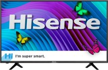 Hisense - 55" Class (54.6" Diag.) - LED - 2160p - Smart - 4K Ultra HD TV - Front_Zoom