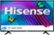 Front Zoom. Hisense - 55" Class (54.6" Diag.) - LED - 2160p - Smart - 4K Ultra HD TV.
