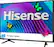 Left Zoom. Hisense - 55" Class (54.6" Diag.) - LED - 2160p - Smart - 4K Ultra HD TV.