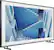 Angle. Samsung - 55" Class - LED - LS003 Series - 2160p - Smart - 4K UHD TV with HDR - Black.