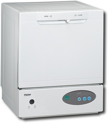 Tabletop Portable Dishwasher White HDT18PA