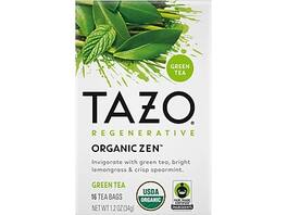 Tazo - Zen Green Tea, Tea Bag, 1.2 Oz., 16/Box (10794522003096)