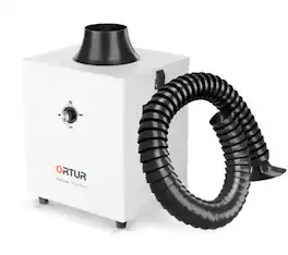 Ortur - Smoke Purifier for Laser Engraver, 3-Layer Filtration for Dust & Odors for Laser Engraving Machine and Laser Cutter