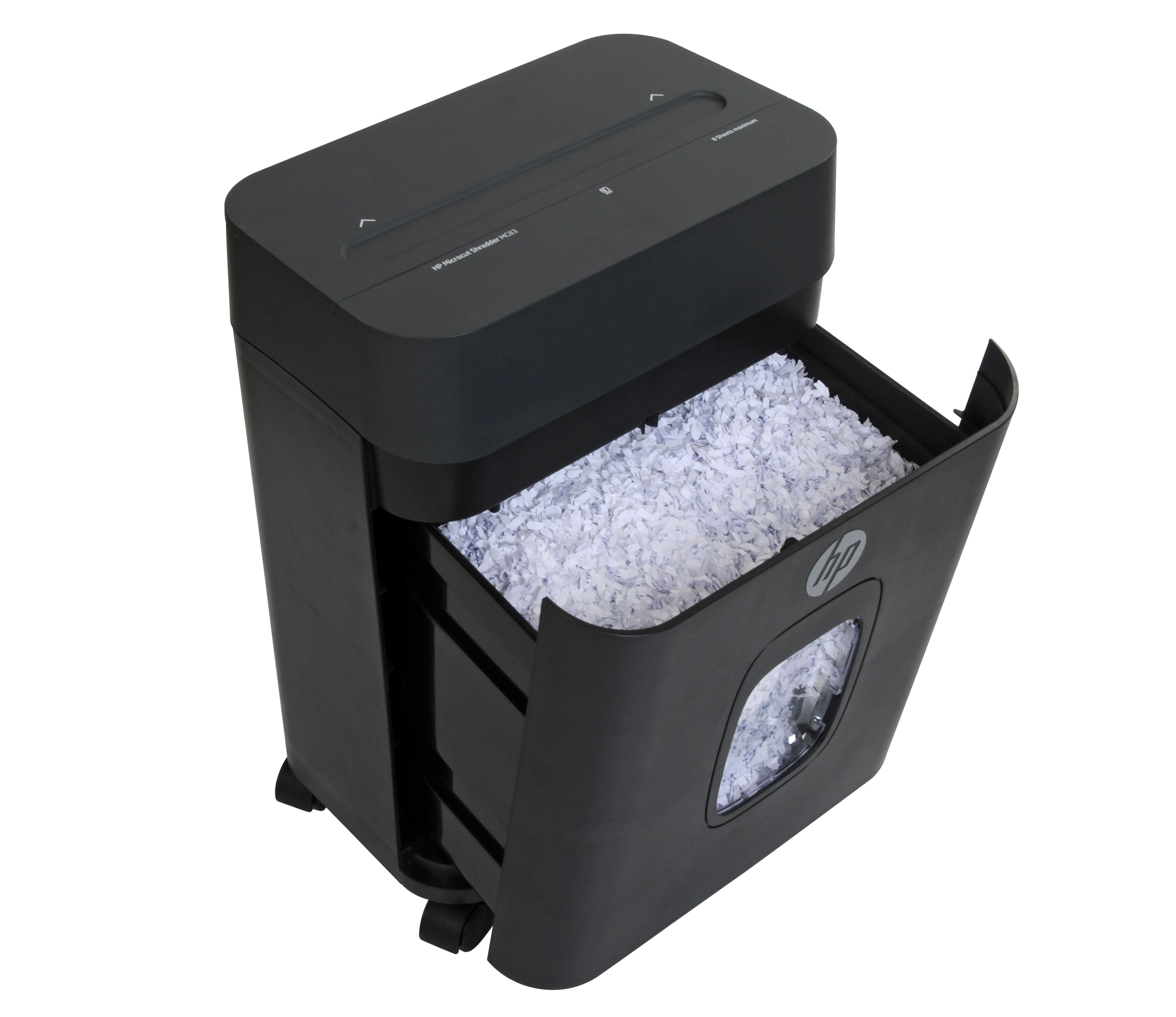 Alt View 16. HP - 8 Sheet Microcut Paper Shredder.