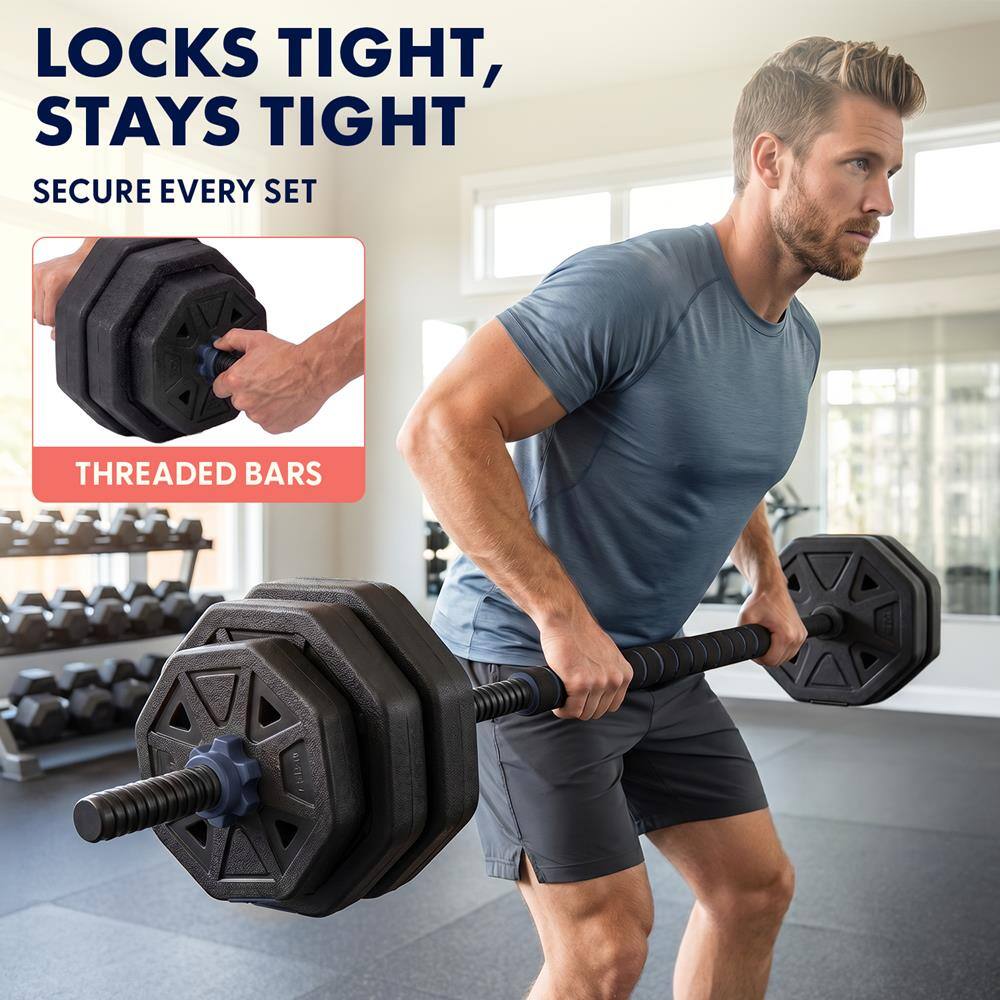 LOCKS TIGHT, STAYS TIGHT  
SECURE EVERY SET  
THREADED BARS