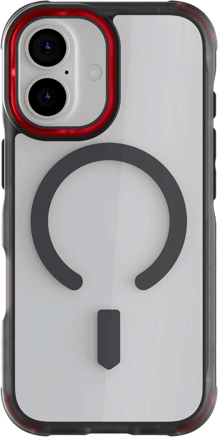 Front. Ghostek - Ghostek iPhone 17 Covert Case,  MagSafe Compatible, Non Slip Grip Protection - Smoke - Smoke.