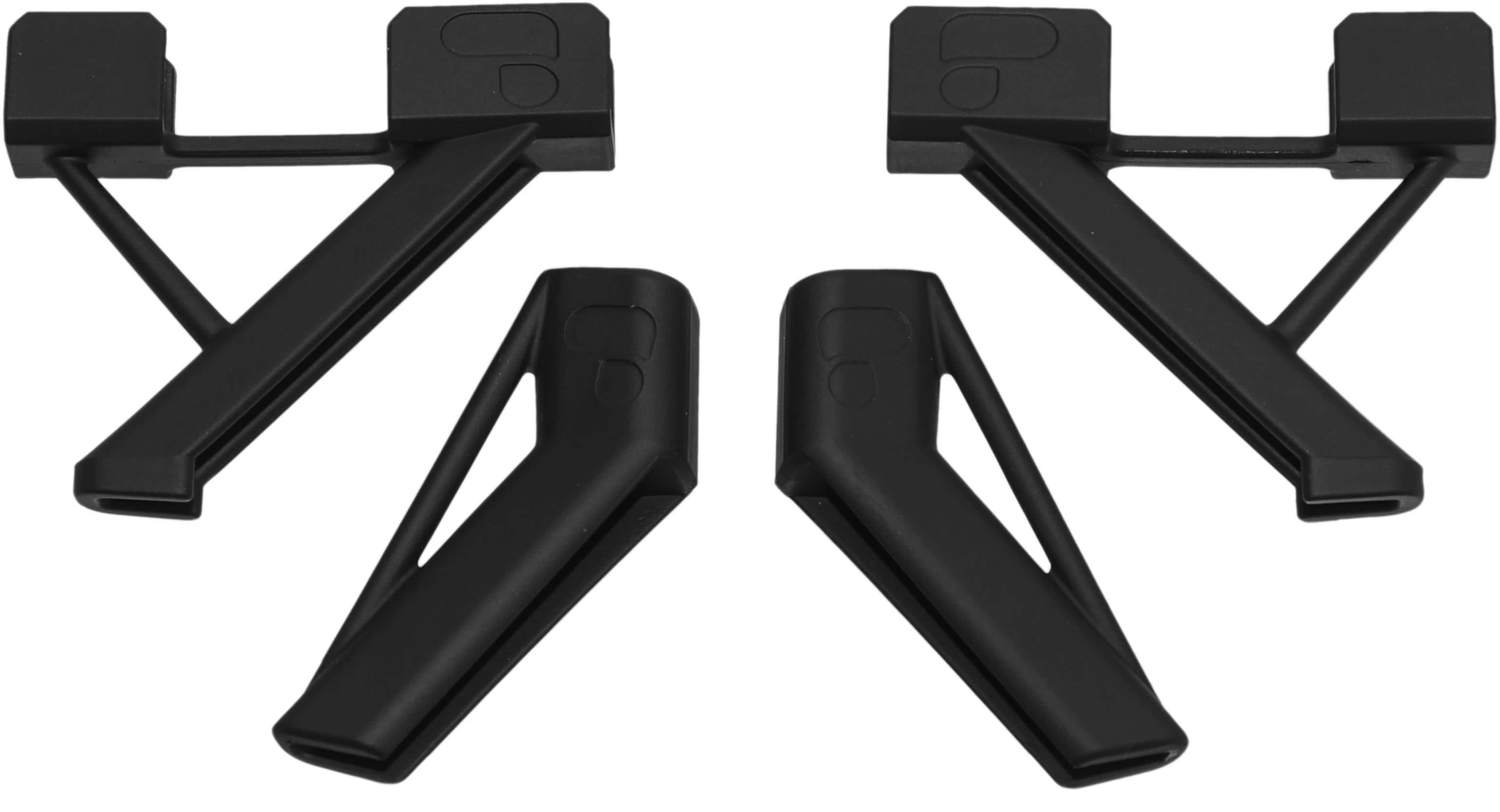 polarpro - 4-Piece Landing Gear for DJI Mavic - Black - Larger Front