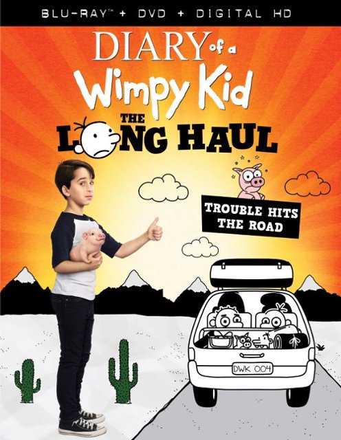 Front Standard. Diary of a Wimpy Kid: The Long Haul [Blu-ray] [2017].