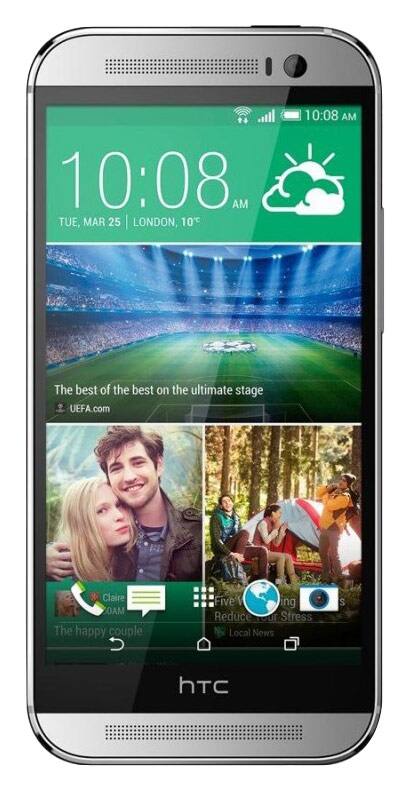 HTC - One (M8) 4G Cell Phone (Unlocked)-Front_Standard 
