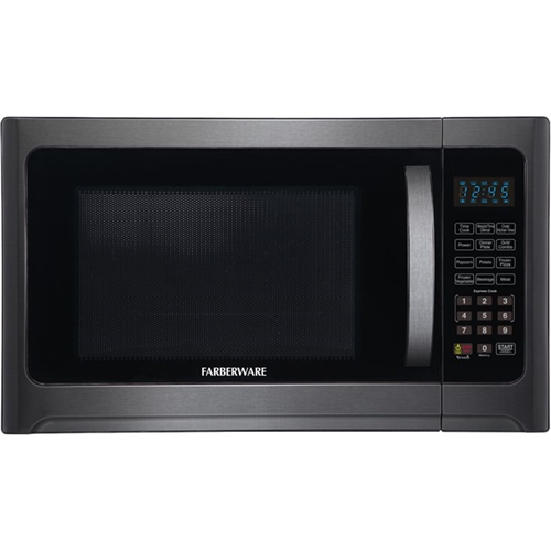 Farberware black fmo12ahtbsg on sale microwave oven