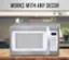 Alt View 11. Farberware - Professional 1.3 Cu. Ft. Countertop Microwave with Sensor Cooking.