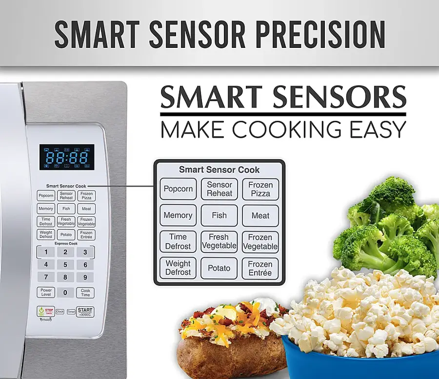 Alt View 14. Farberware - Professional 1.3 Cu. Ft. Countertop Microwave with Sensor Cooking.