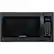 Front. Farberware - Professional 1.3 Cu. Ft. Countertop Microwave with Sensor Cooking - Frozen black.