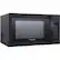 Left. Farberware - Professional 1.3 Cu. Ft. Mid-Size Microwave - Frozen black.