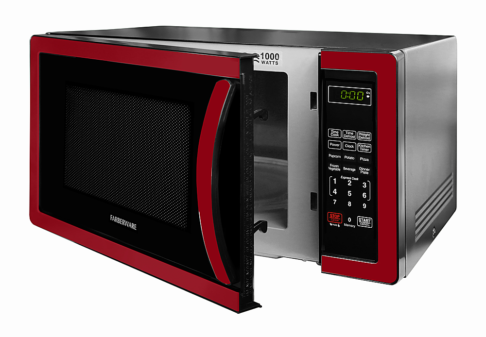 Farberware Classic 1.1 Cu. Ft. Countertop Microwave Oven FMO11AHTBKN - Best  Buy