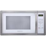 Farberware - Classic 1.1 Cu. Ft. Mid-Size Microwave - Platinum white - Front_Standard