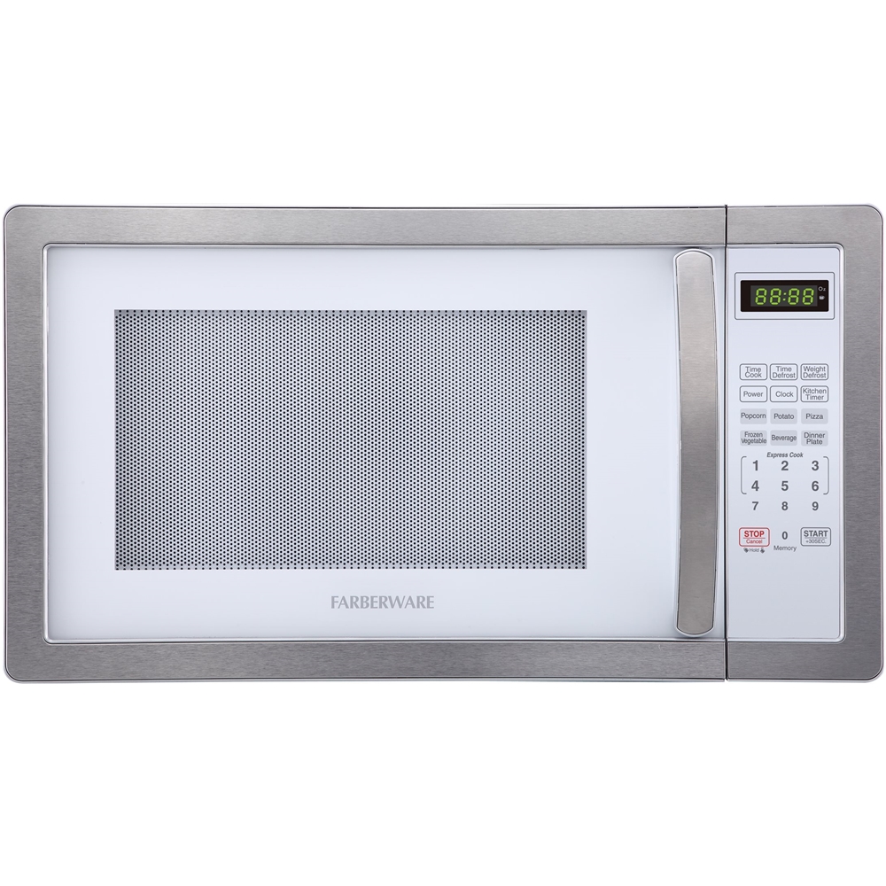 Farberware Classic 1.1 Cu. Ft. Countertop Microwave Oven FMO11AHTBKN - Best  Buy