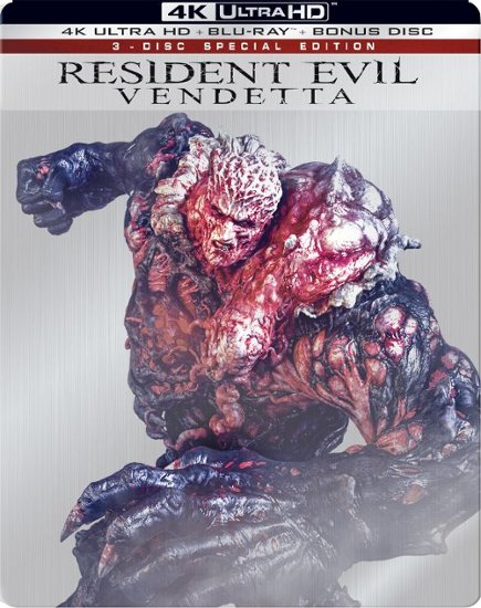Resident Evil: Vendetta [SteelBook] [4K Ultra HD Blu-ray/Blu-ray] - Front_Standard