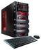 CybertronPC - 5150 Unleashed IV Desktop - AMD FX-Series - 8GB Memory - 1TB Hard Drive - Black/Red-Front_Standard